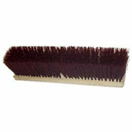 HUB CITY BROOM FLOOR MEDIUM COARSE POLY MAROON 336